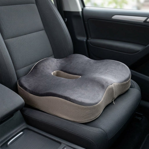 Ovva seat cushion on a car seat